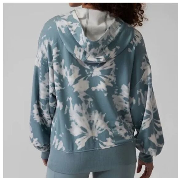New Athleta pullover tie dye super soft hoodie - Picture 2 of 10